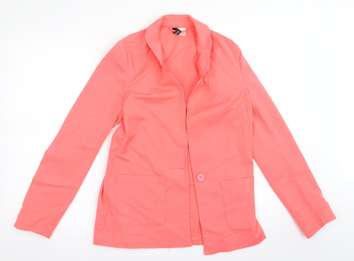 Divided Womens Pink   Jacket  Size 8