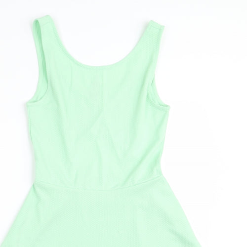 Divided Womens Green   A-Line  Size 8