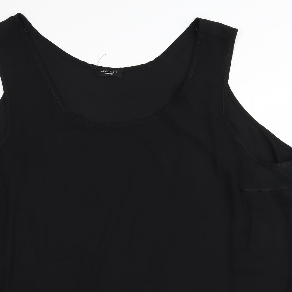 New Look Womens Black   Basic Blouse Size 28