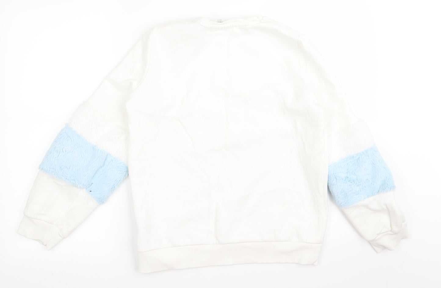 Frozen Girls White   Pullover Jumper Size 12 Years  - frozen