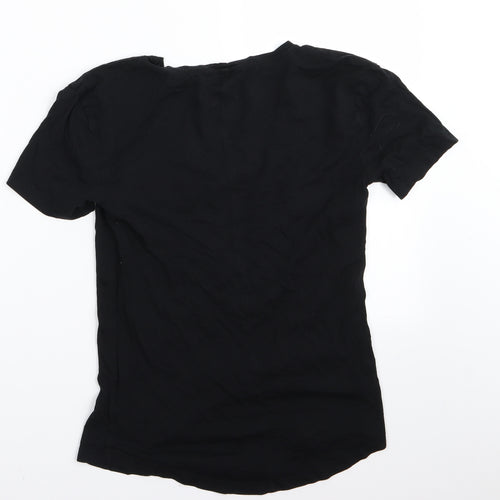 selfridge Womens Black   Basic T-Shirt Size 8