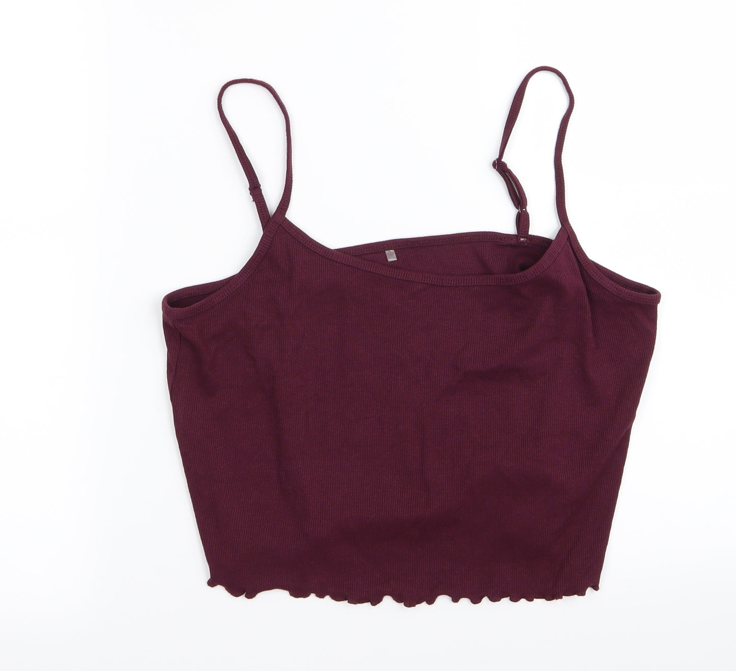Preworn Womens Red   Cropped T-Shirt Size 20