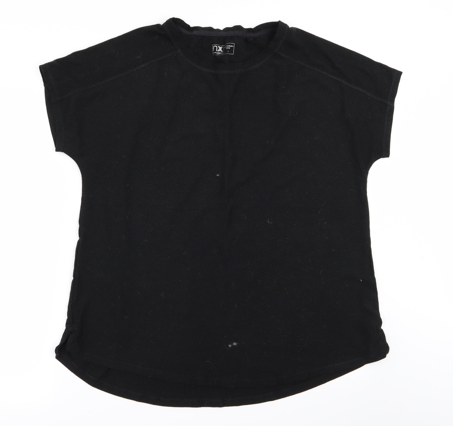 nx Womens Black   Basic T-Shirt Size 18