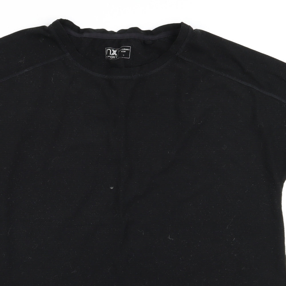nx Womens Black   Basic T-Shirt Size 18
