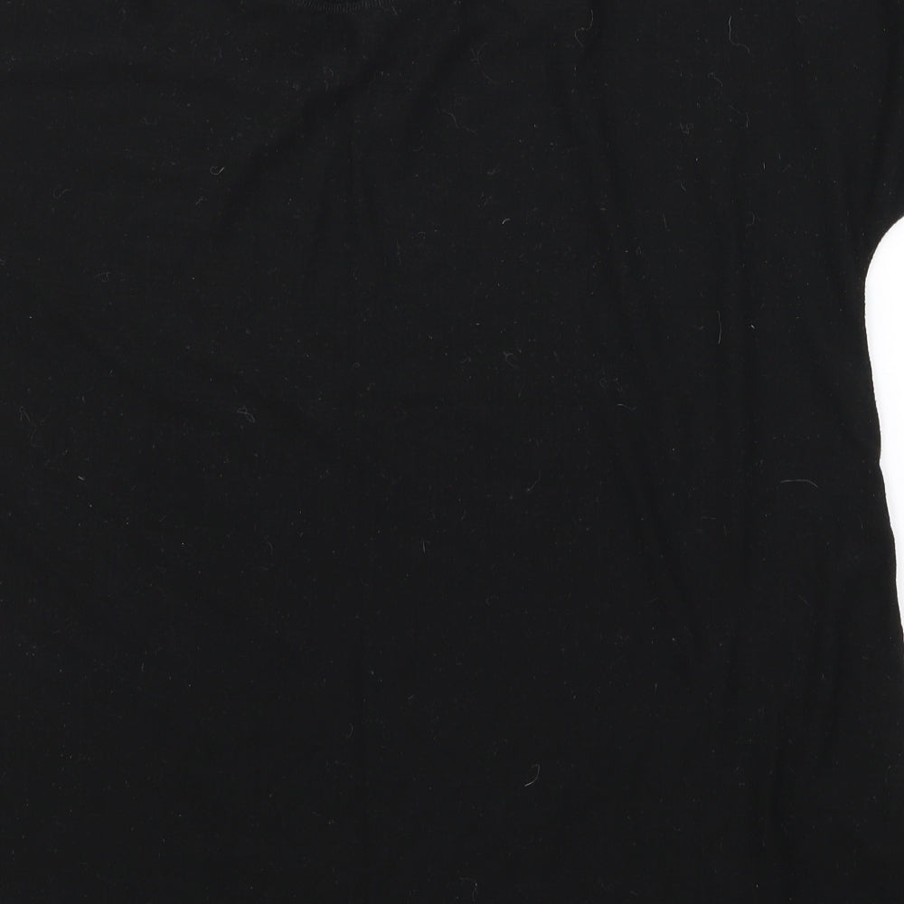 nx Womens Black   Basic T-Shirt Size 18