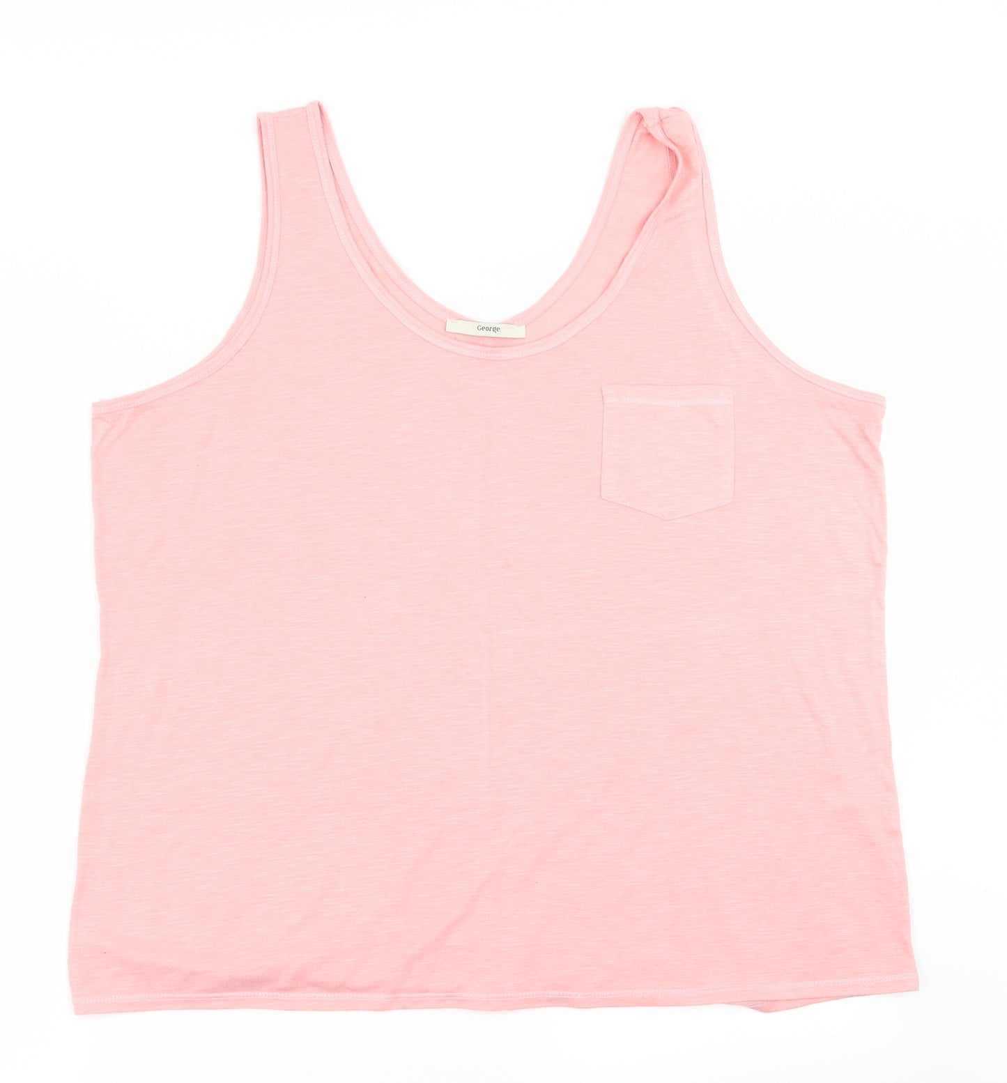 George Womens Pink   Tunic Blouse Size 12