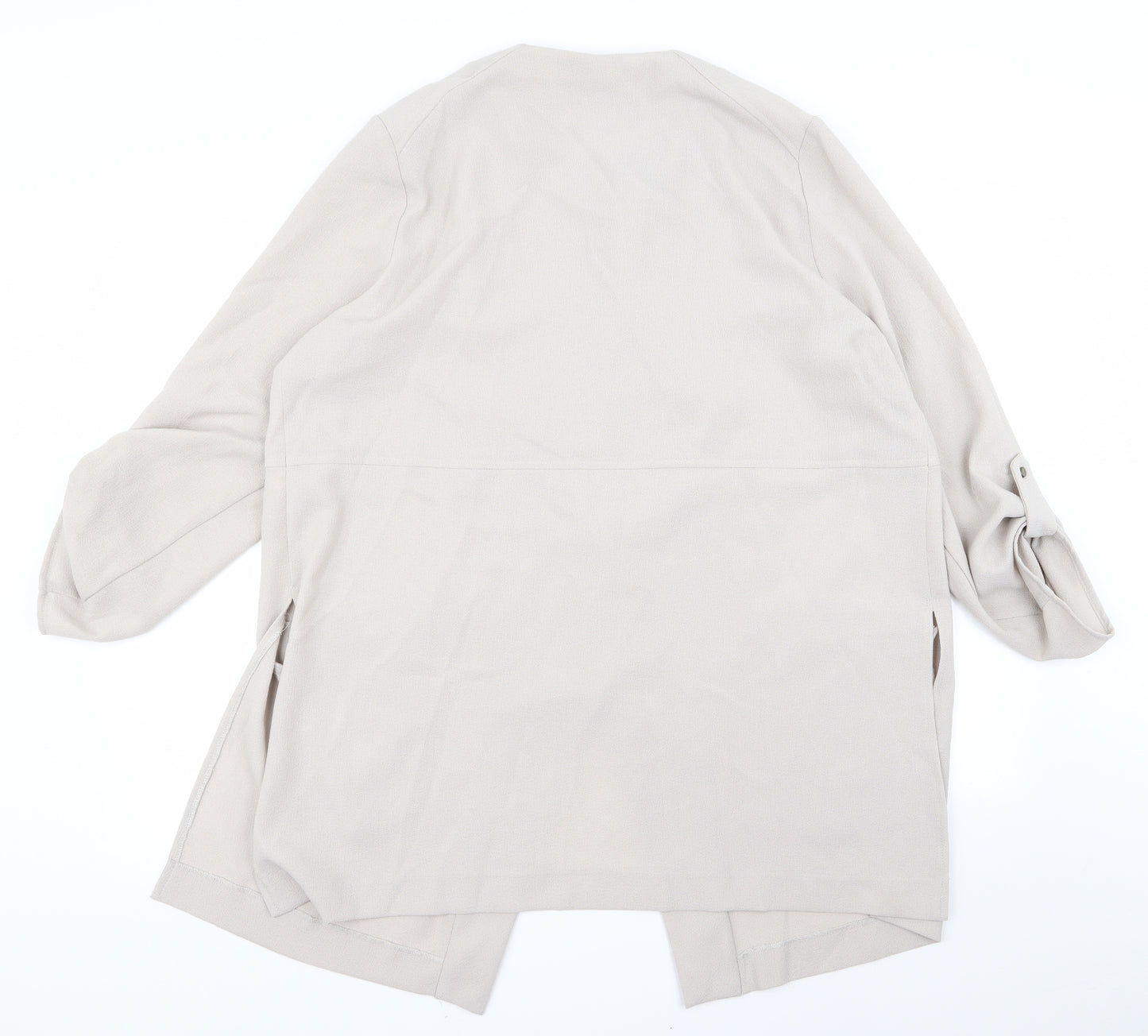 Wallis Womens Beige   Cardigan Jumper Size 14