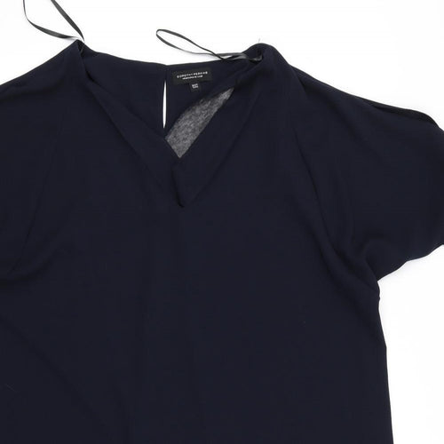 dorothy Womens Blue   Basic Blouse Size 20