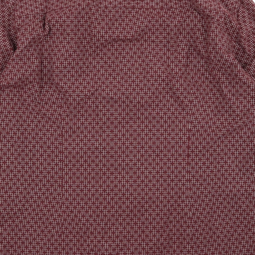 Preworn Mens Red    Button-Up Size L