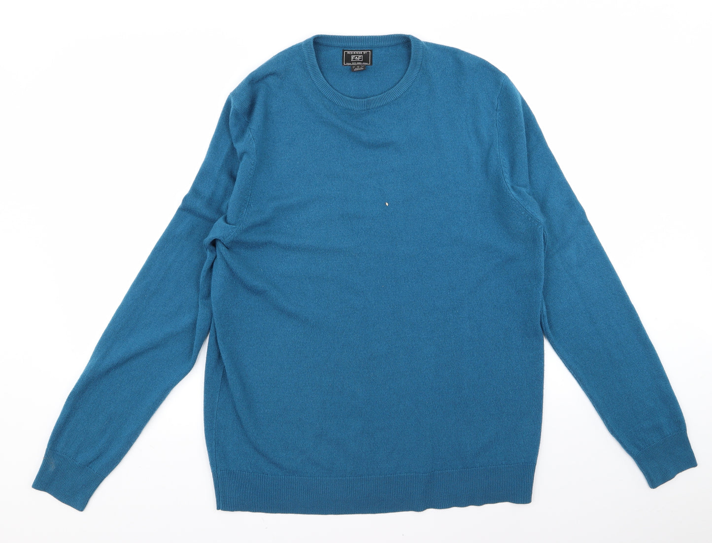 F&F Womens Blue   Pullover Jumper Size L