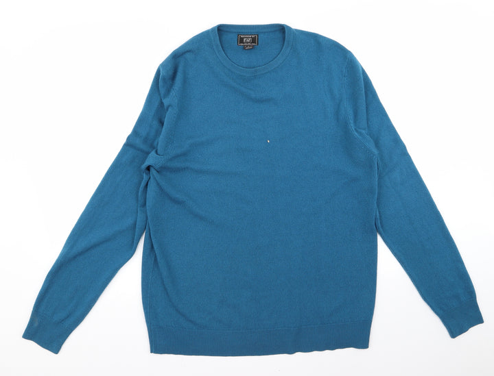 F&F Womens Blue   Pullover Jumper Size L
