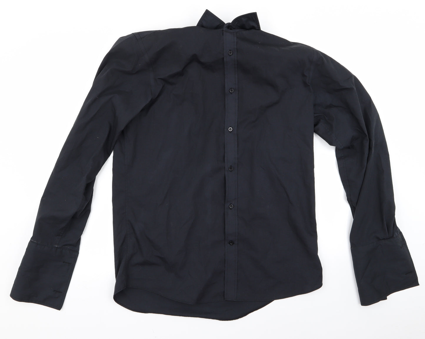 Preworn Mens Black    Dress Shirt Size 17