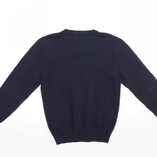 George Girls Blue   Pullover Jumper Size 8-9 Years