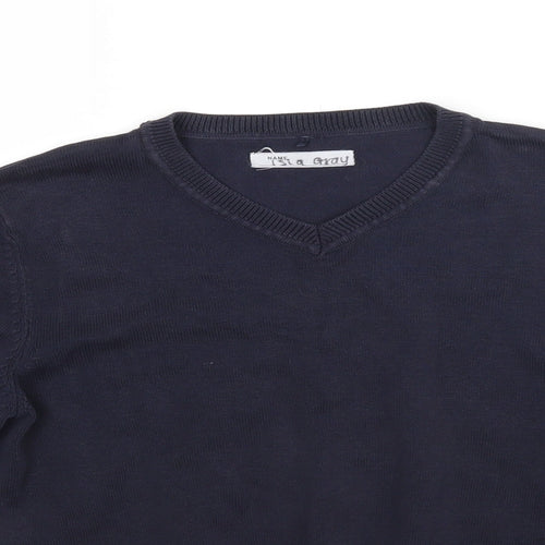 George Girls Blue   Pullover Jumper Size 8-9 Years