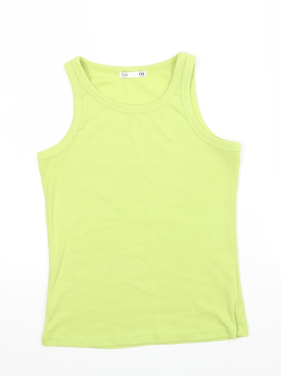 EA Womens Yellow   Basic T-Shirt Size 8