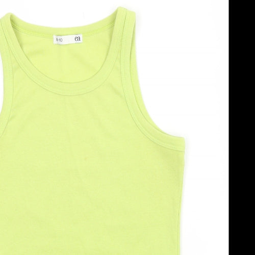 EA Womens Yellow   Basic T-Shirt Size 8