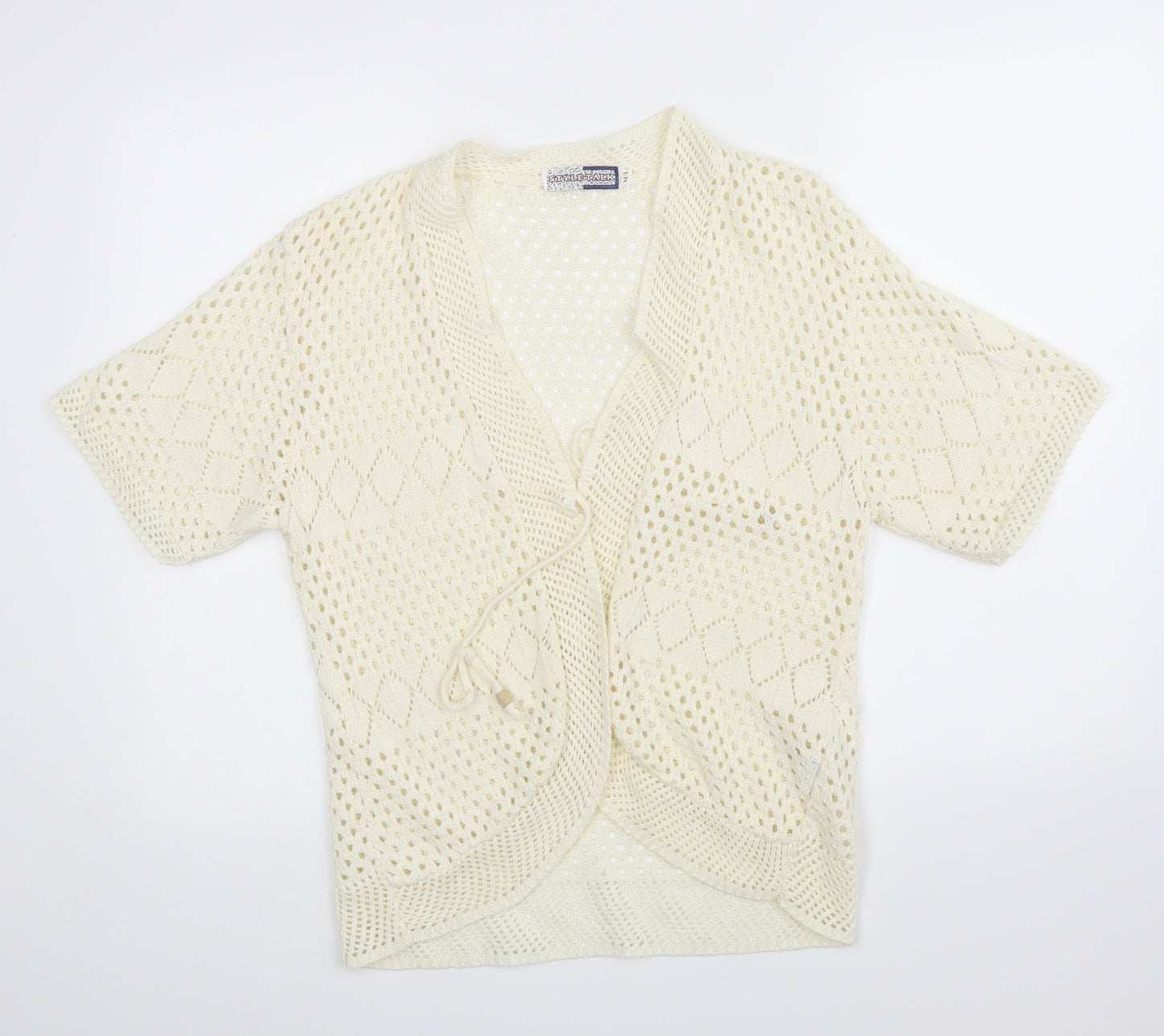 Style Talk Womens Beige   Basic Blouse Size M