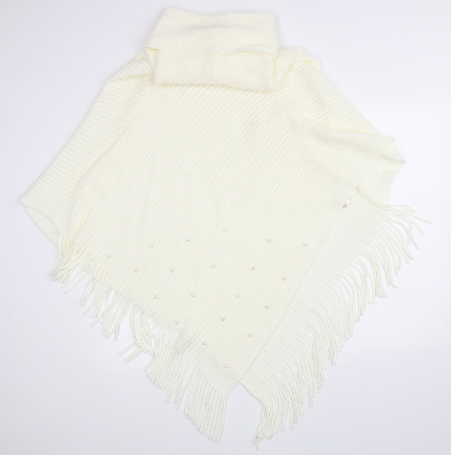 Quiz Womens Beige   Wrap Jumper