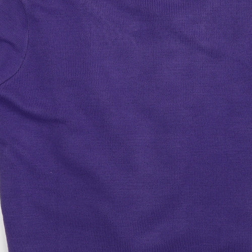 Envy Womens Purple   Cardigan Jumper Size S