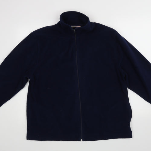 LXD Mens Blue   Full Zip Jumper Size L