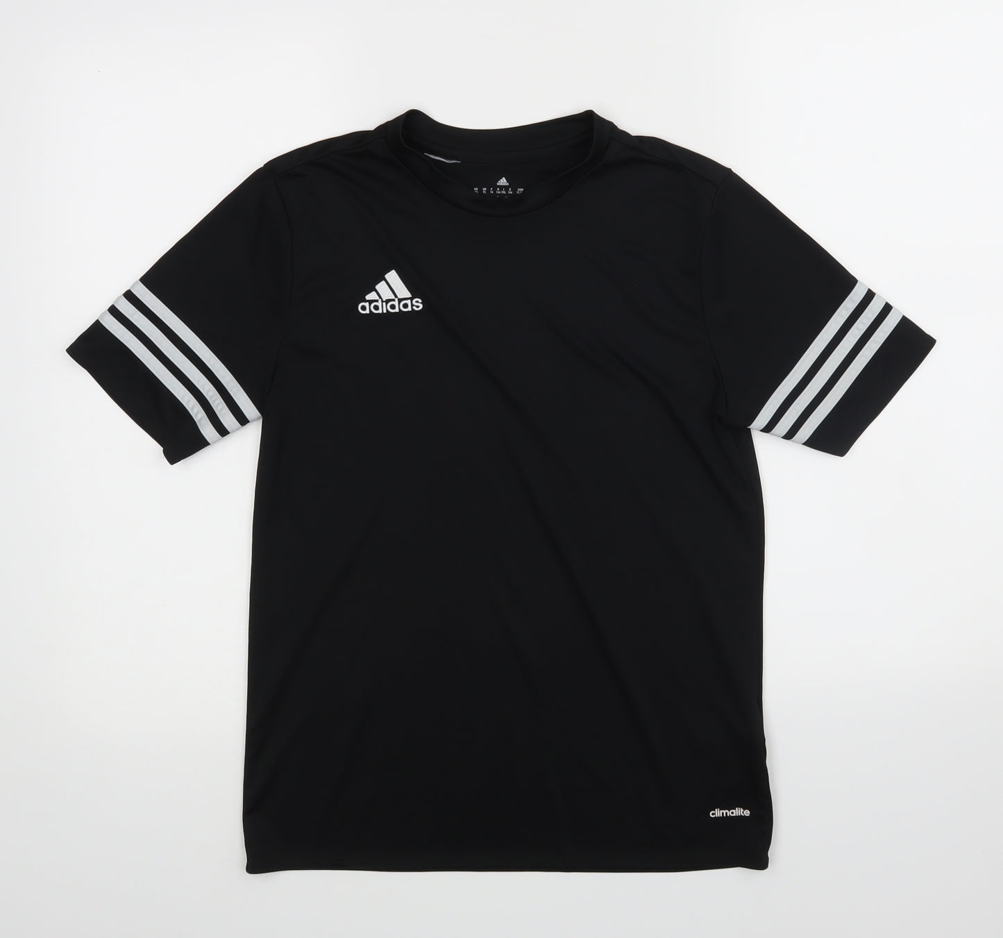 Addidas Boys Black   Basic T-Shirt Size XL