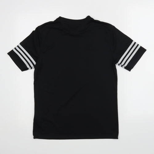 Addidas Boys Black   Basic T-Shirt Size XL