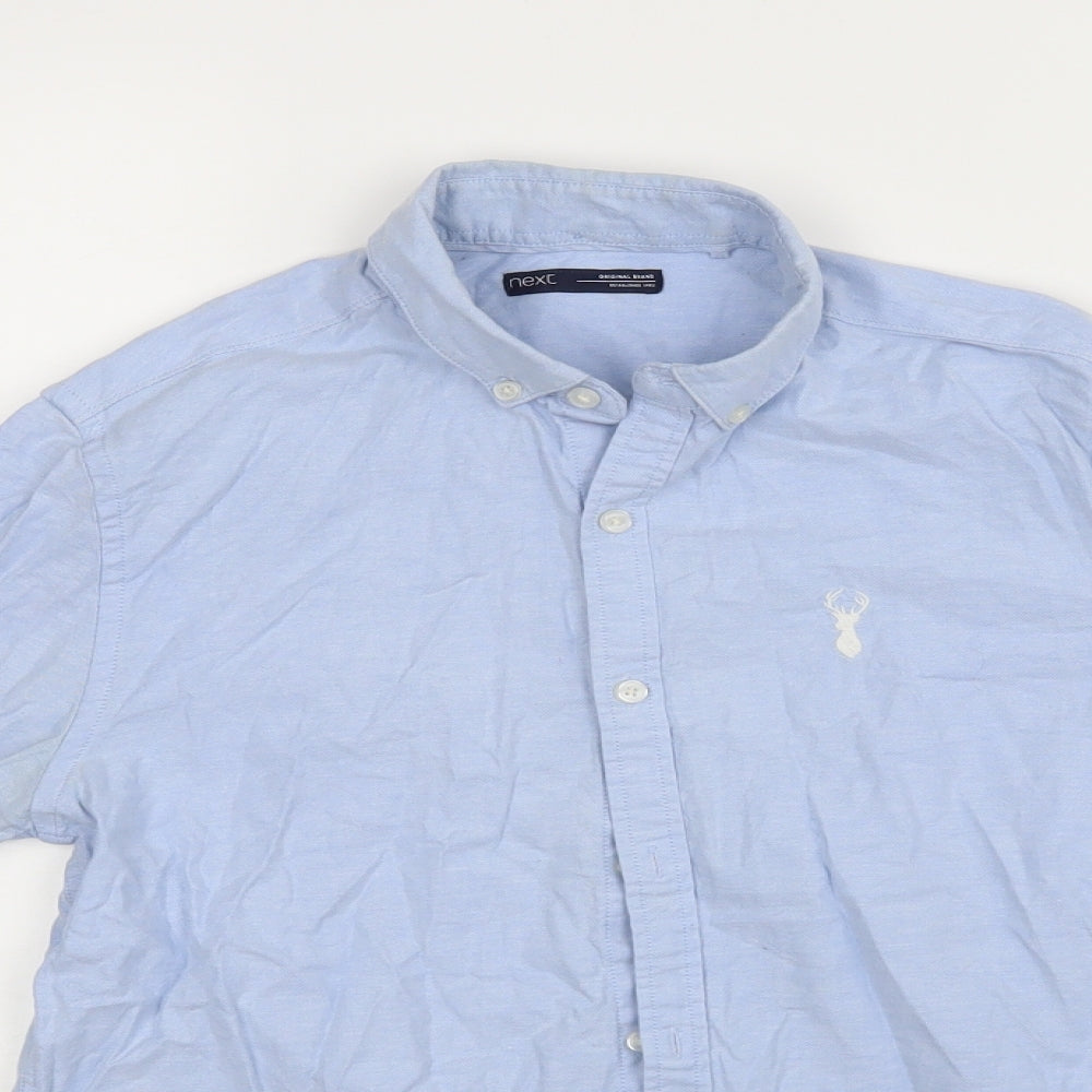 NEXT Boys Blue   Basic Button-Up Size 12 Years