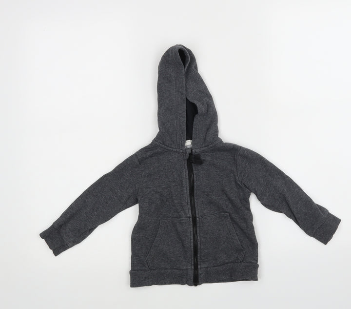 H&M Boys Grey Pullover Jumper Size 2 Years