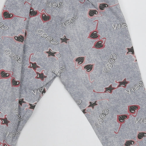 ZARA Girls Girls Blue   Capri Trousers Size 6-9 Months
