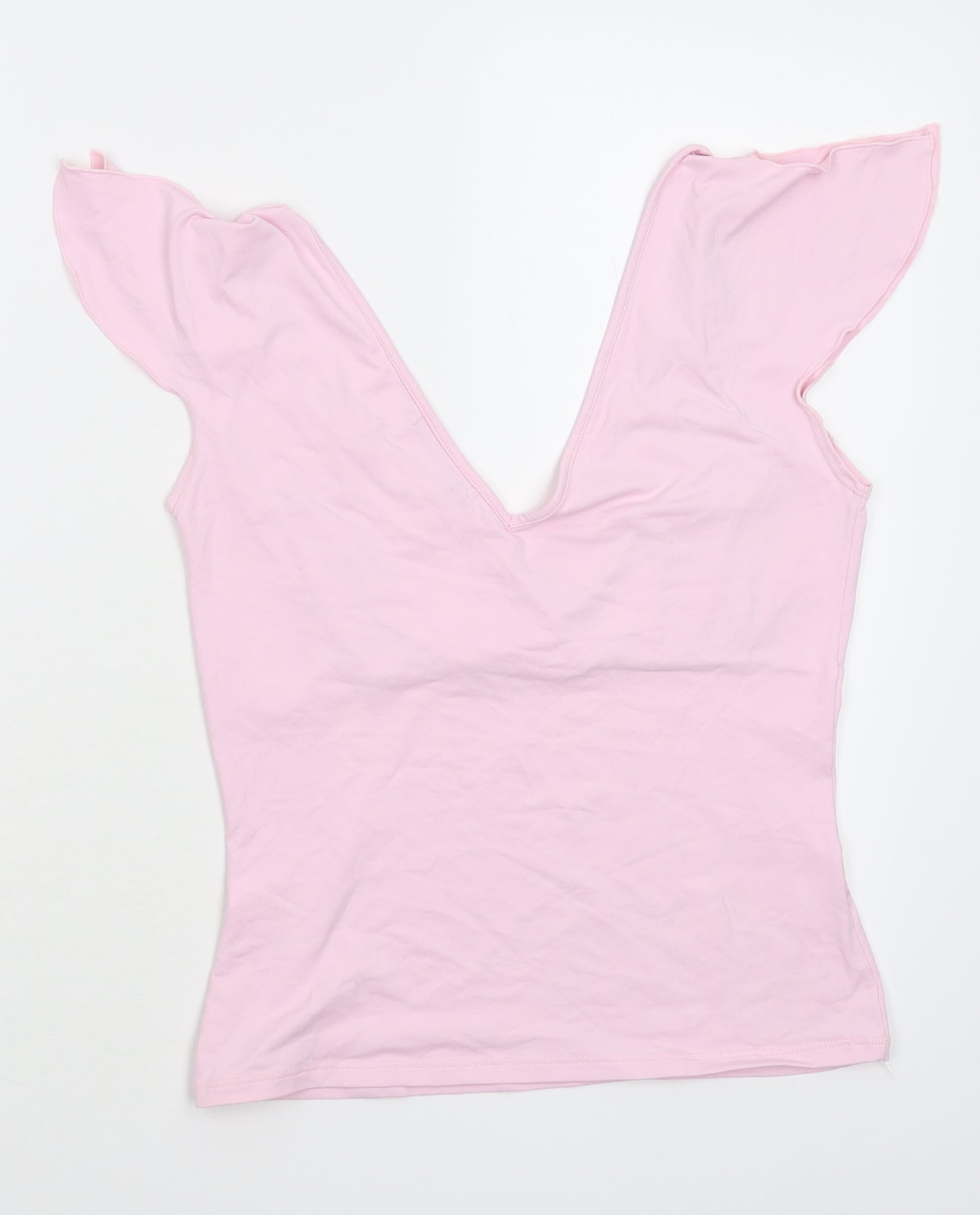 Jane Norman Womens Pink Basic Blouse Size 14 – Preworn