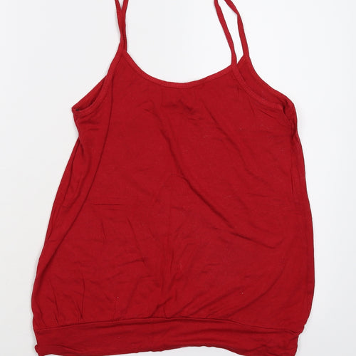 Preworn Womens Red   Basic Tank Size M