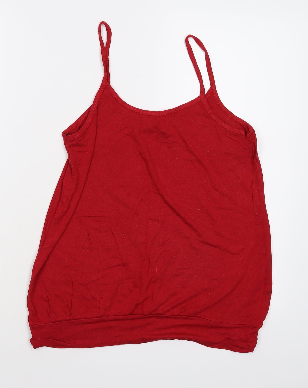 Preworn Womens Red   Basic Tank Size M
