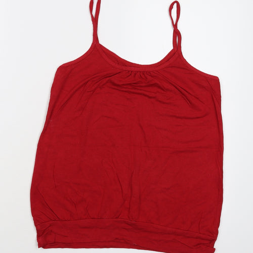 Preworn Womens Red   Basic Tank Size M