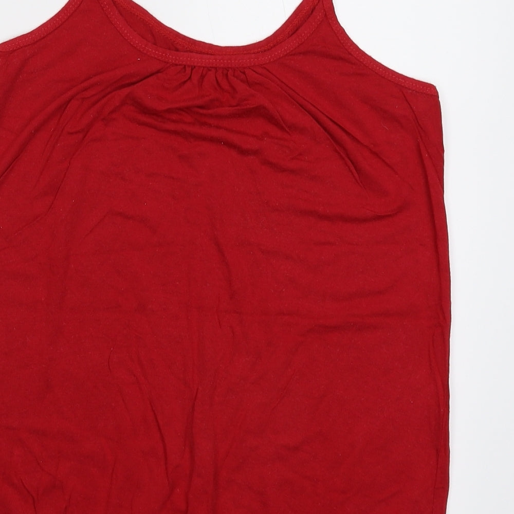 Preworn Womens Red   Basic Tank Size M