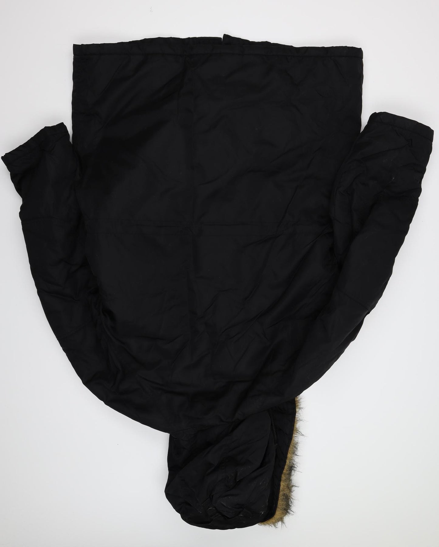SCHOTT Womens Black   Parka Coat Size L  - Extreme cold weather