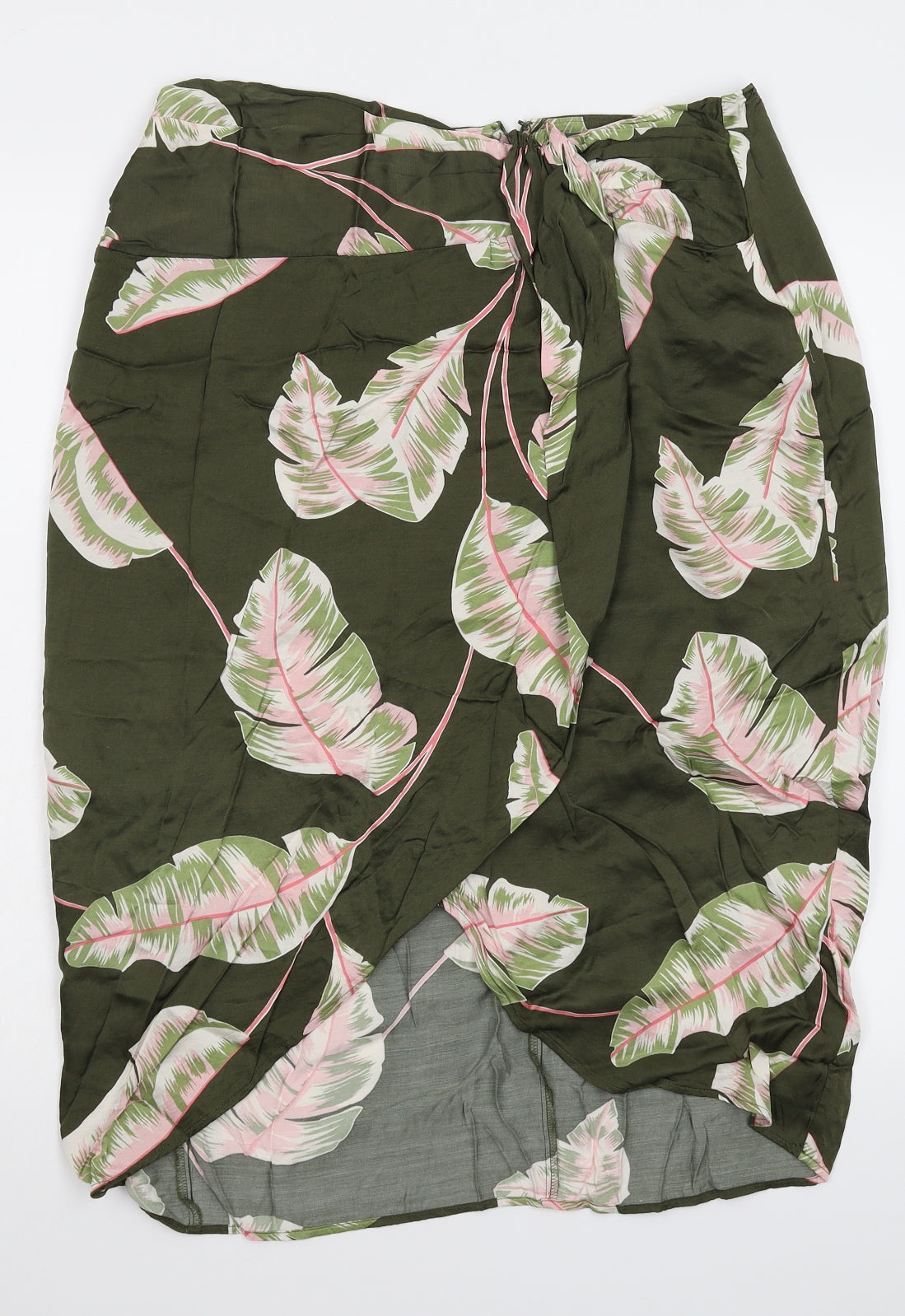 Principles Womens Green Floral  Straight & Pencil Skirt Size 14