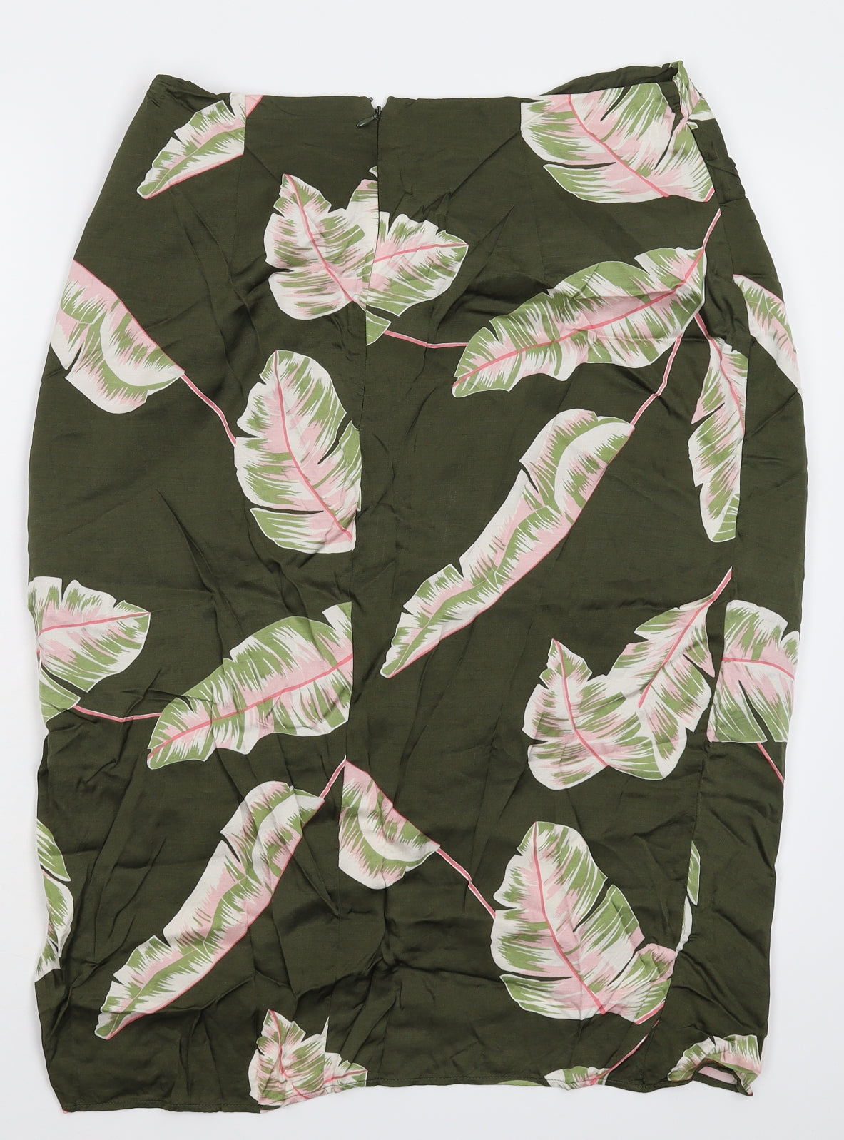 Principles Womens Green Floral  Straight & Pencil Skirt Size 14