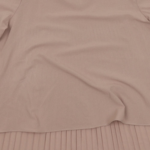 Zanzea Womens Beige   Camisole T-Shirt Size 12
