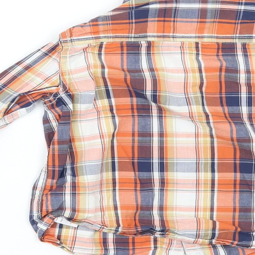 NEXT Boys Multicoloured Check  Basic Button-Up Size 5 Years