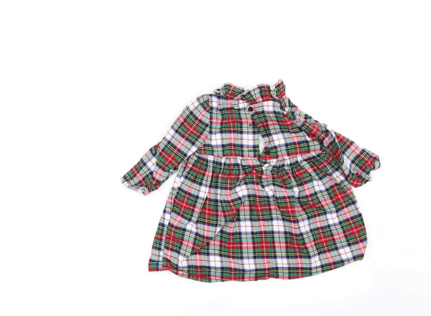 Gap Girls Multicoloured Check  A-Line  Size 12-18 Months