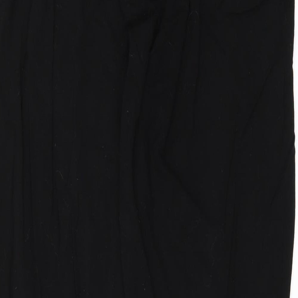 Nutmeg Womens Black   Carrot Leggings Size 14 L27 in