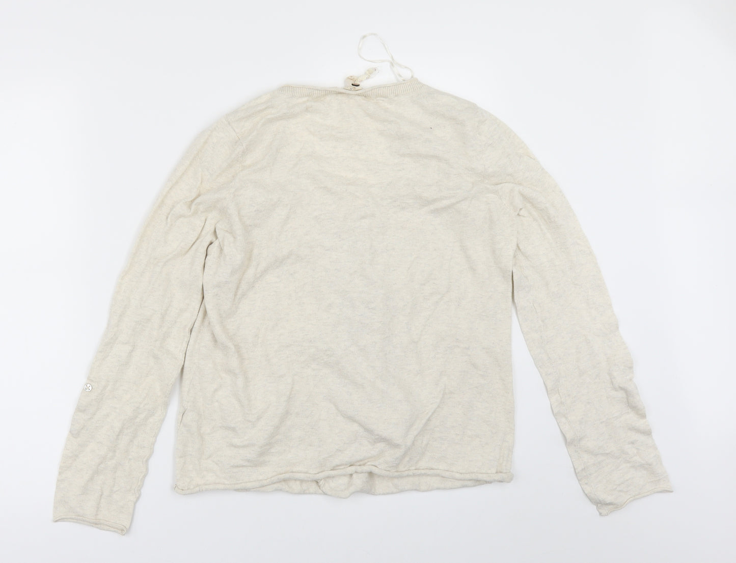 White Stuff Womens Ivory   Cardigan Jumper Size 14