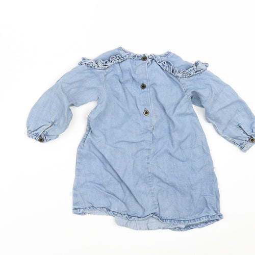 NEXT Girls Beige   A-Line  Size 9-12 Months