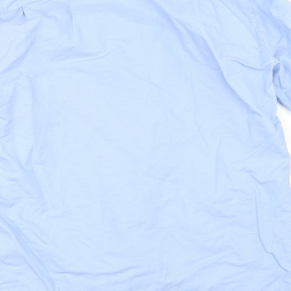 Lacoste Mens Blue    Button-Up Size 38