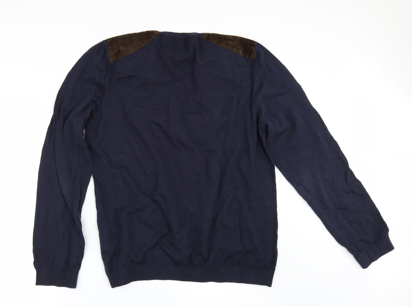 Topshop Mens Blue   Pullover Jumper Size M