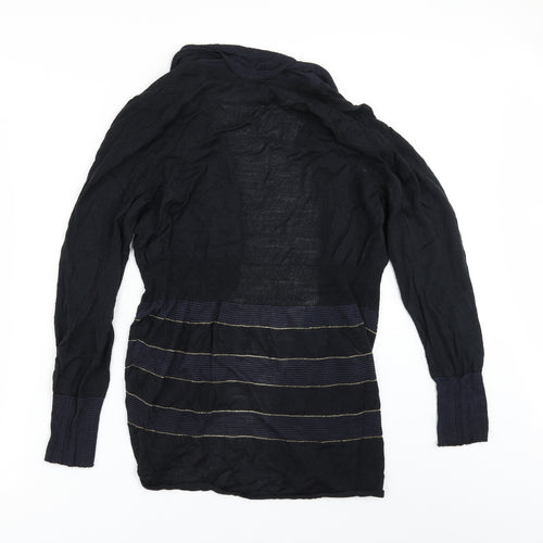 Per Una Womens Blue   Cardigan Jumper Size 12
