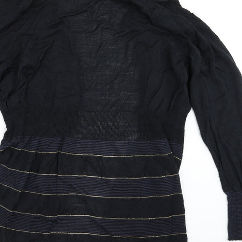 Per Una Womens Blue   Cardigan Jumper Size 12