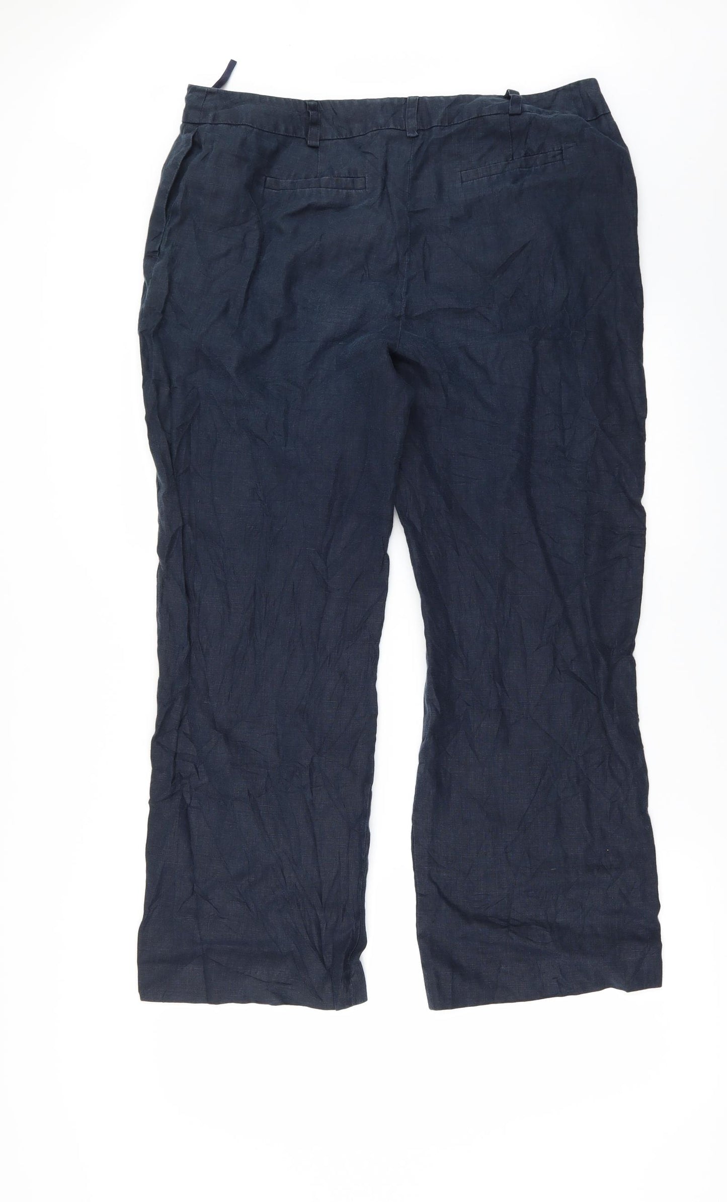 Viyella Womens Blue   Trousers  Size 12 L27 in