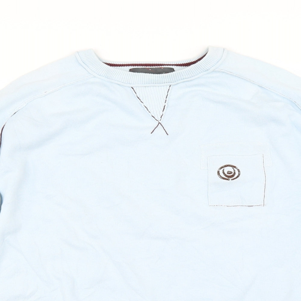 Duck and Cover Mens Blue   Pullover Jumper Size L