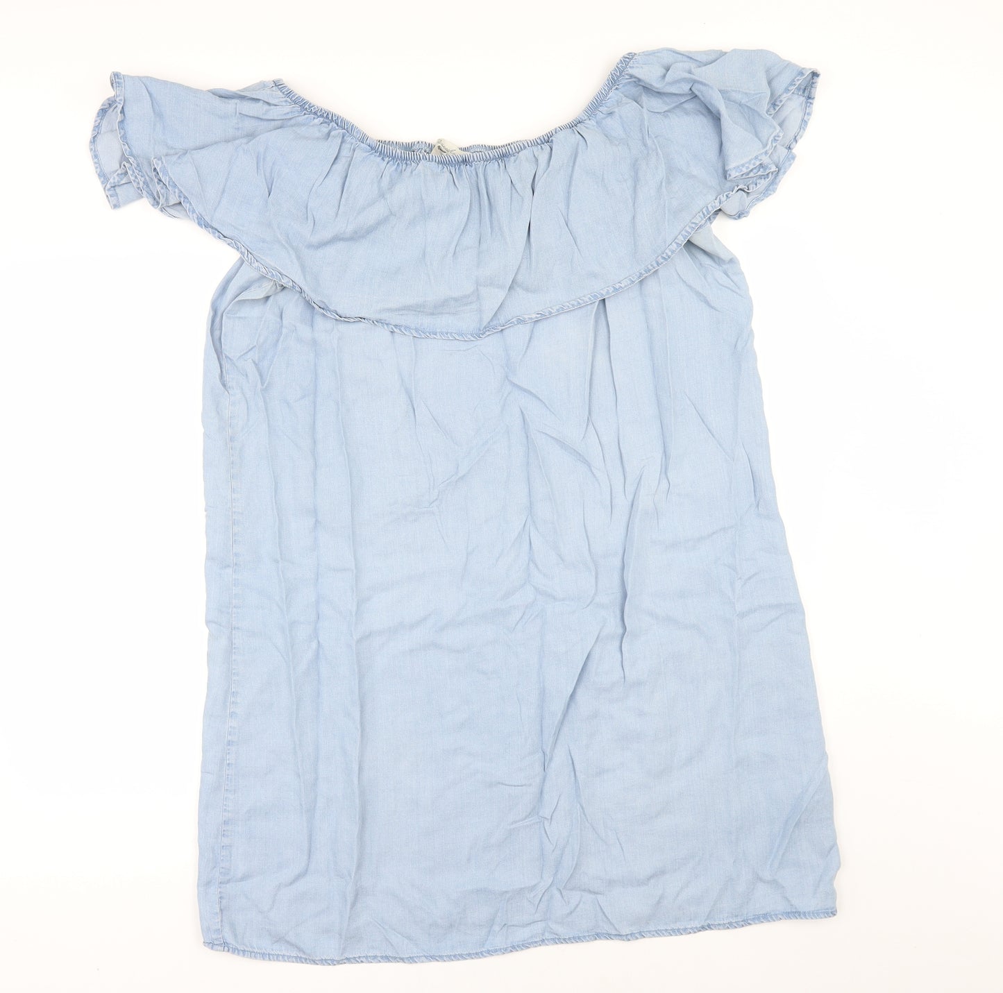 Peacocks Womens Blue   A-Line  Size 18